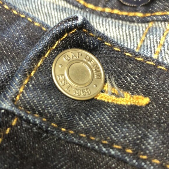 MENS GAP DARKWASH ATHLETIC FIT JEANS 36x32 ⭐️ - Picture 6 of 9